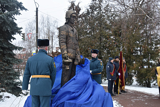 Открытие Памятника пожарным специальной пожарной охраны